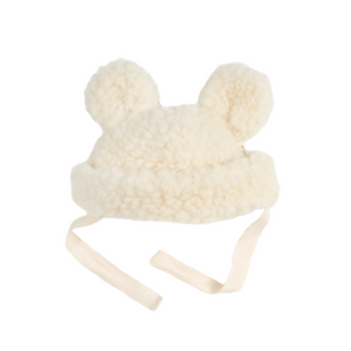 BINIBAMBA Milk Teddy Hat for babies