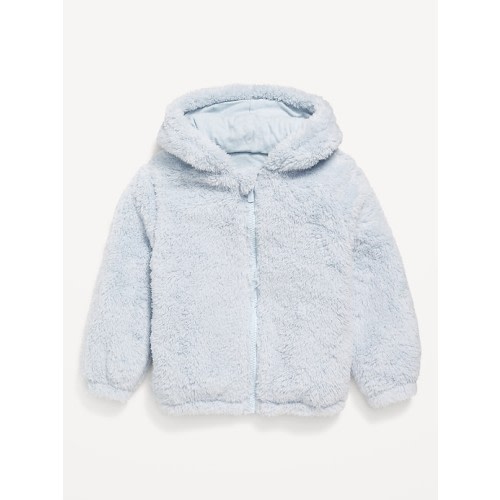 Sherpa Full-Zip Applique Jacket for Toddler Girls (12-18m)