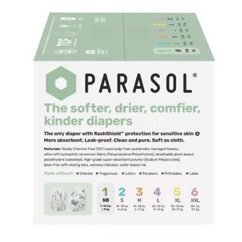 Parasol Chlorine-Free Diapers - Any Size