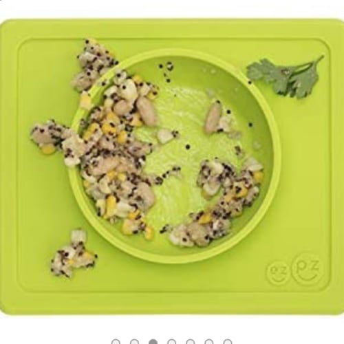 ezpz Mini Bowl Placemat in Sage