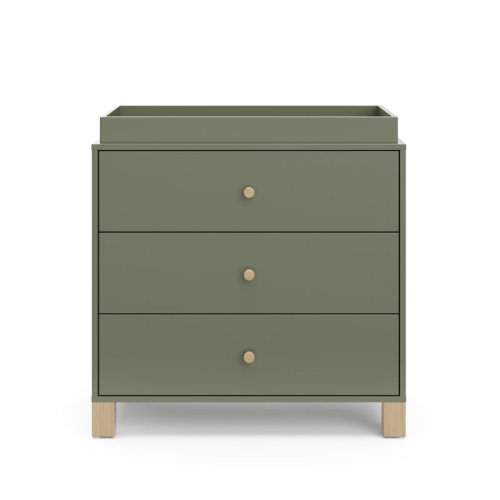 California 3 Drawer Chest With Topper | Wayfair