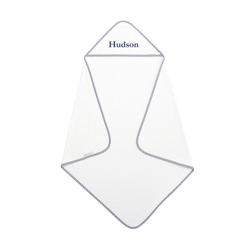 Gingham Baby Hooded Towels | Pottery Barn Kids