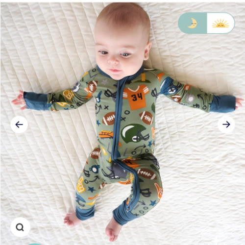 Touchdown Time Zippy - Little Sleepies
