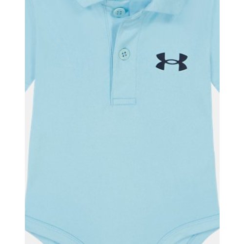UA Twist Polo Newborn Boys' Bodysuit | Under Armour