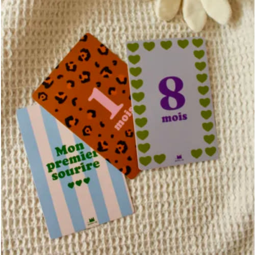 My first 12 months milestone cards