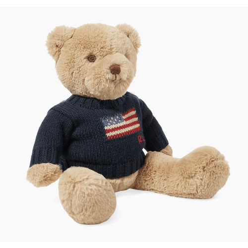 Polo Ralph Lauren | Navy Flag Sweater Polo Bear