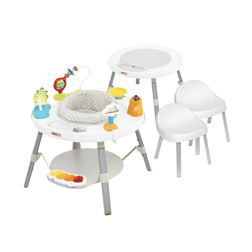 Skip Hop Baby 3-in-1 Grow with Me Set with Activity Center & Toddler Chairs, Explore & More