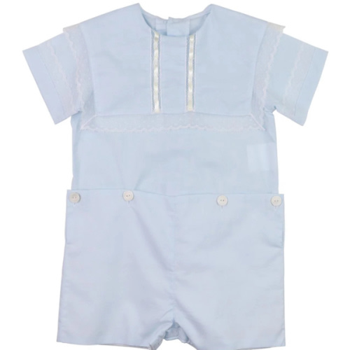 Blue Heirloom Button On – Cecil & Lou