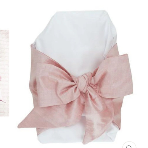 Silk Bow Swaddle | Posh Tots Children's Boutique