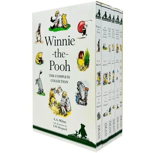 Winnie-the-Pooh The Complete Fiction Collection 6 Books Box Set