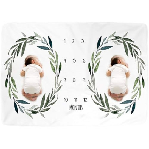 Kute 'n' Koo Twin Milestone Blanket