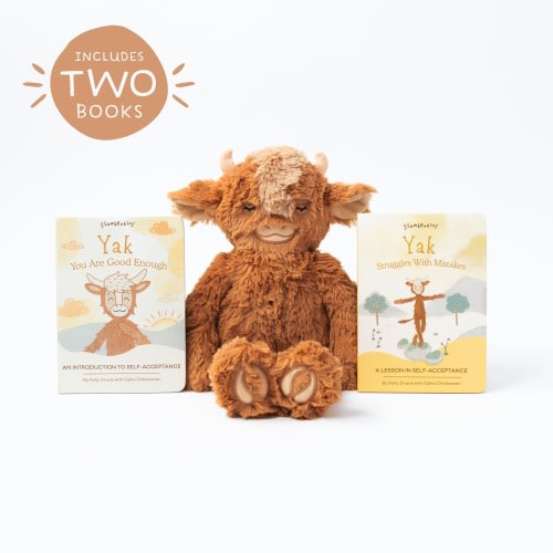 Yak Stuffed Animal & Kids Self-Acceptance Books | Slumberkins