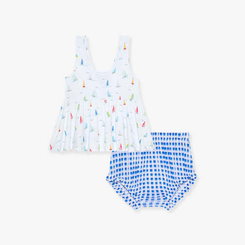 Oslow Peplum Bummie Set