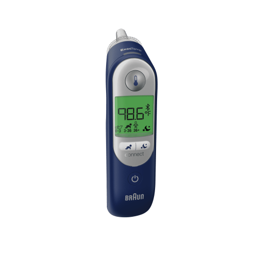 Braun ThermoScan 7+ Connect Ear Thermometer, IRT6575US HSA/FSA Eligible
