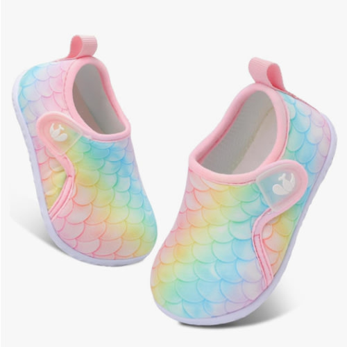 FEETCITY Baby Boys Girls First Walking Shoes Infant Sneakers Crib Shoes Breathable Lightweight Slip On Shoes