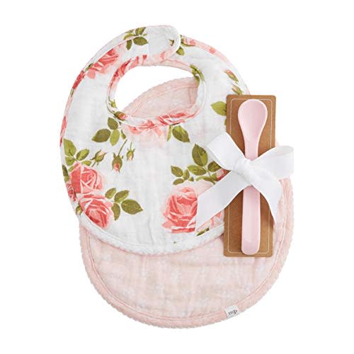 Muslin Bibs and Spoon