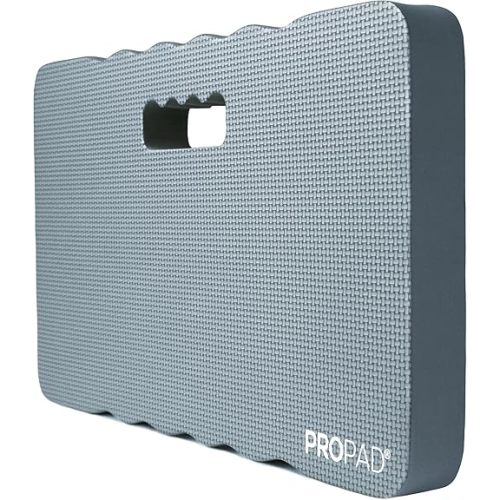 Thick Kneeling Pad, Garden Kneeler for Gardening, Bath Kneeler for Baby Bath, Kneeling Mat for Exercise & Yoga, Knee Pad for Work, Floor Foam Pad, Extra Large (XL) 18 x 11 x 1.5 Inches, Gray