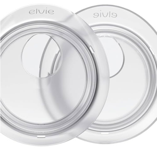 Elvie Catch - Milk Collection Shells - Discreet, Leak-Protection, Reusable Silicone Cups - Collect Up to 1oz - Breastfeeding Essentials - Set of Two