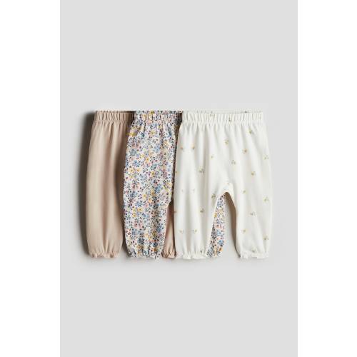3-PACK COTTON PANTS