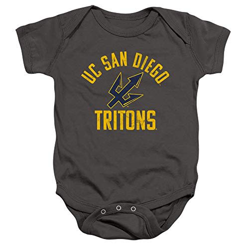 University of California San Diego Official UCSD Tritons Logo Unisex Infant Snap Suit for Baby