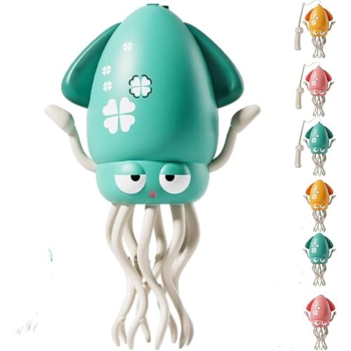 Magical Dancing: 8-Leg Crazy Action, LED Lights, Music （Green）