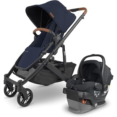 UPPAbaby Travel System, Includes Cruz V2 Stroller + Mesa V2 Car Seat/Bassinet, Toddler Seat, Rain Shield, Storage Bag, Car Seat, Base + Robust Infant Insert Included/CRZ NOA + MESA JKE