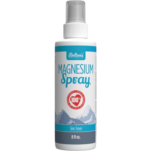 Bolton's Natural Magnesium Chloride Spray Bottle, Concentrated Topical Magnesium Chloride, Unscented 8oz