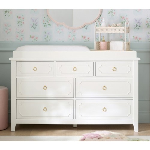 Ava Regency 7-Drawer Changing Table (56w x 19d")