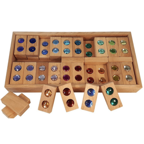 Bauspiel Color Street Building Gem Blocks