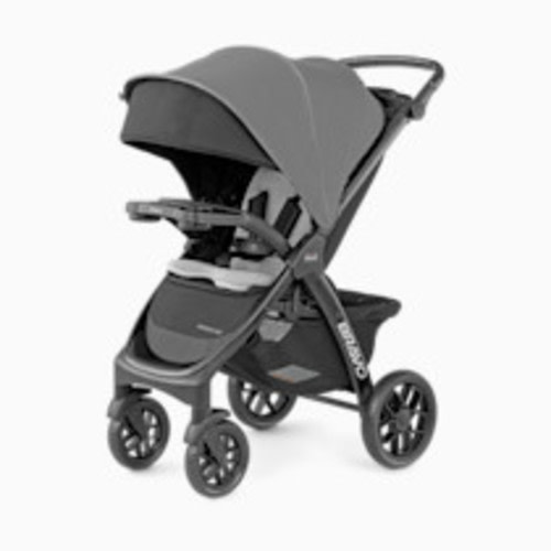Chicco Bravo LE ClearTex Quick-Fold Stroller - Pewter