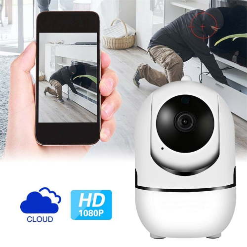FZFLZDH Security Camera 1080P HD Pet/Baby/Nanny/Elderly Monitor with Sound Motion Detection 2-Way Audio,Pan/Tilt/Zoom WiFi Surveillance Camera,Wireless Home Cam with Night Vision Works