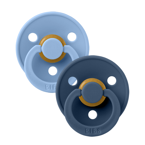 Colour 2 Pack - Sky Blue/Steel Blue Size 1