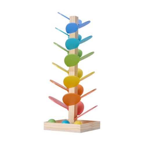 Wooden Play Rainbow Leaf Tower - Anko