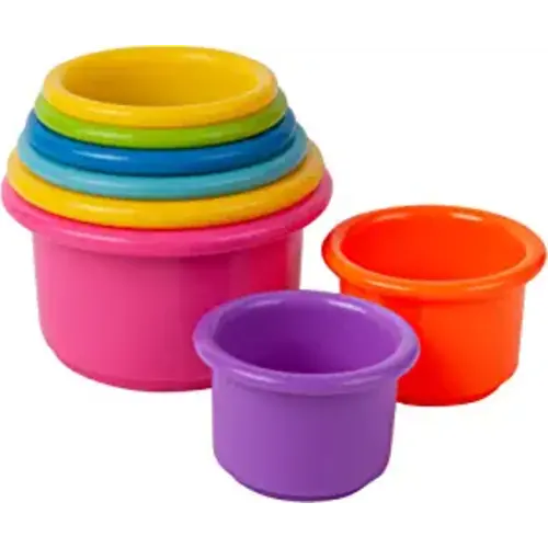 The First Years Stack N Count Cups - 9 Piece Set