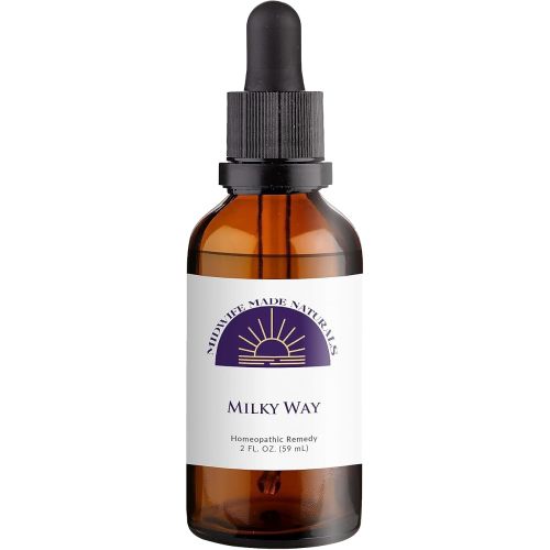 Milky Way from Midwife Made Naturals-All Natural Homeopathic Remedy Drops for Breastfeeding. Non-Toxic, Non-GMO,2 FL.OZ. Gotas Homeopaticas Para Amamantar