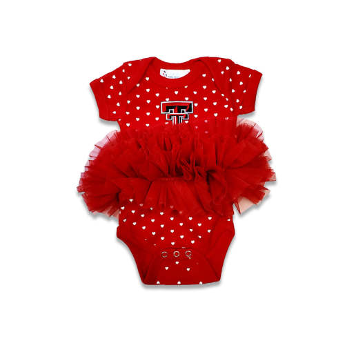 Texas Tech Heart Tutu Creeper
– Red Raider Outfitter