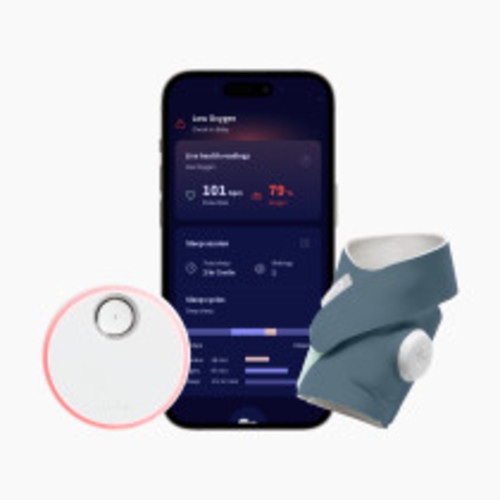 Owlet Dream Sock Smart Baby Monitor - Bedtime Blue