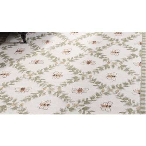 Laurel Foundry Modern Farmhouse Elara Floral Handmade Wool Area Rug | Wayfair