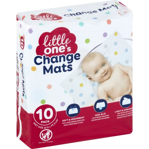 Little One's Change Mats 10 Pack | Woolworths