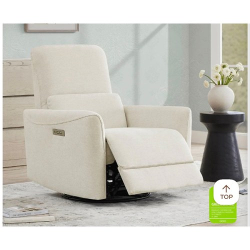 Tracee Power Swivel Nursery Glider Recliner