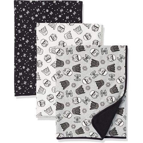 Amazon Essentials Boys' Baby Disney | Marvel | Star Wars Swaddle Blankets