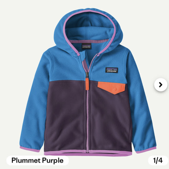Patagonia Baby Micro D® Snap-T® Fleece Jacket