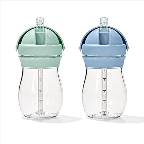 OXO Tot Transitions Straw Cup 9 oz. - Opal and Dusk - 2 Pack