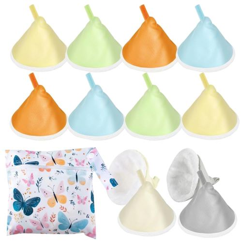 12 Pcs Peepeeteepe for Baby Boy with Storage Bag, Reusable Pee Pee teepe Peepeeteepe Baby Boy with Hang Loop (6 Patterns)