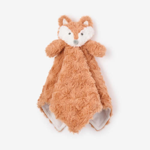 Fox Baby Security Blanket RUST / 15x15