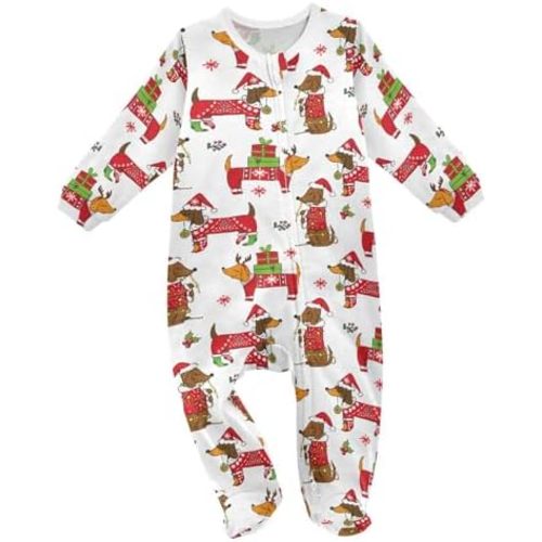 vvfelixl Halloween Pumpkins Orange Lantern Baby Sleepers For Girl Boys Newborn Baby Play One-Piece Footies For 0-24 Months