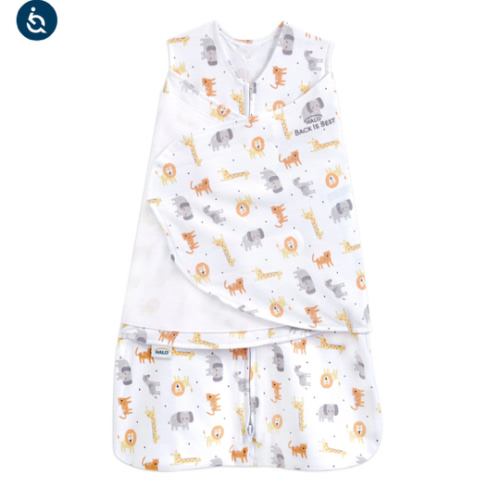 Jungle Print Cotton Swaddle | HALO