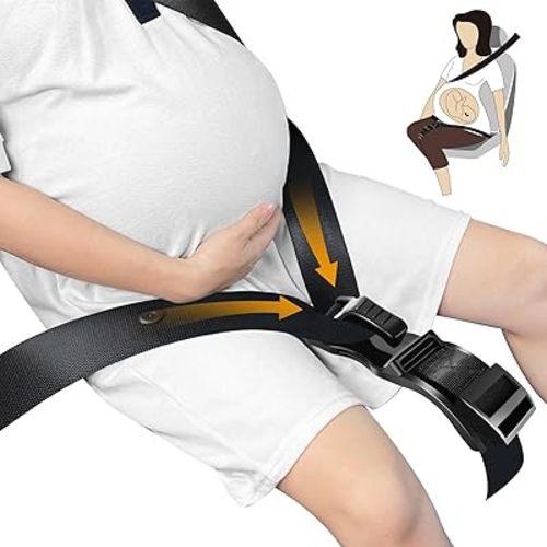no matter 2025 new Pregnancy Bump Strap Cushion Bump Strap New Mother Seat Adjustment Protecting Belly of Mothers