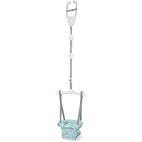 Bright Starts Disney Baby Winnie The Pooh Activity Door Jumper, Once Upon a Bounce, Toy Bar, Melodies & Vibrations, Newborn+