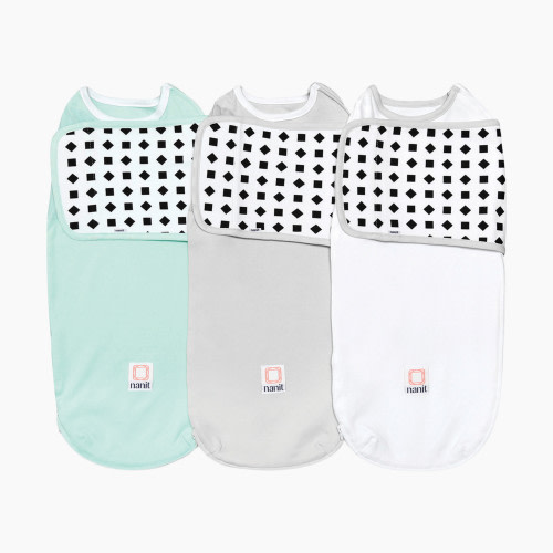 Nanit Breathing Wear Swaddle (3 Pack) - Large (3-6 Months)